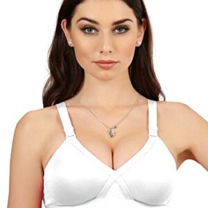 Women Cotton Non Padded C-Cup Bra -Pack of 03 [ Nari 561]