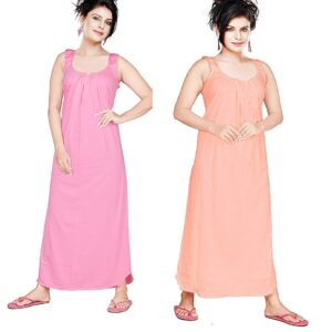 Night Gown Slip Camisole Suit Slip [ Nari 903]