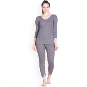 Lux Inferno Women’s Thermal Top And Lower Set [ Nari 2114-15]