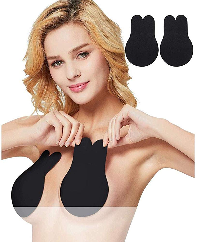 Pull Up Bra Breast Lift Bra Stick On Bra for Breast Lift – Black
