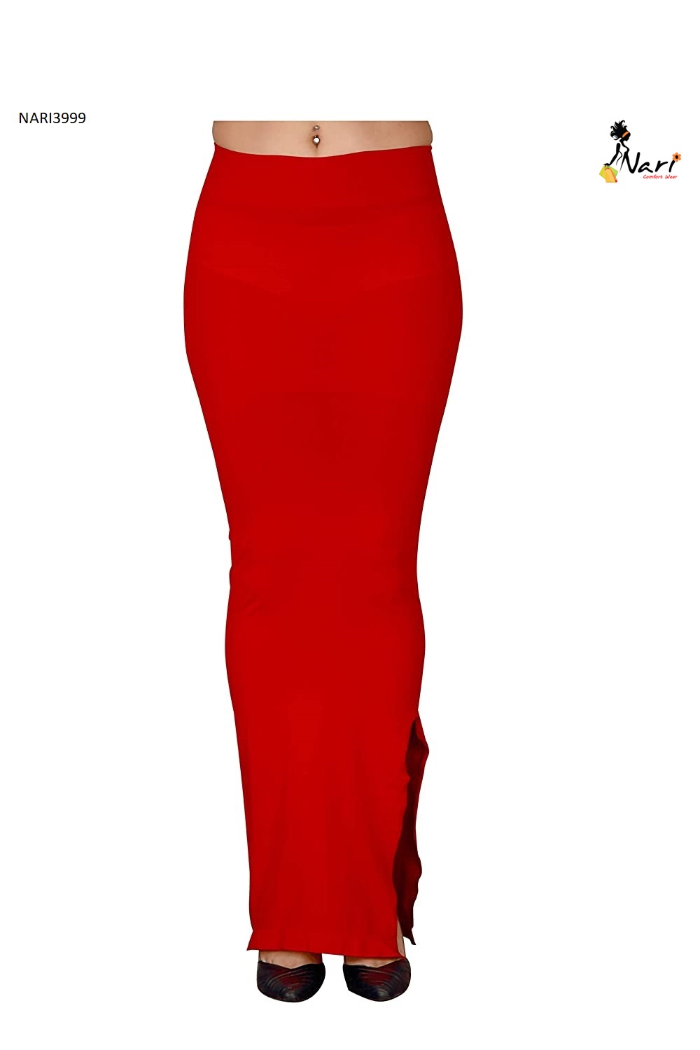 Poly Cotton Lycra Petticoat Saree Shapewear Inskirt - Red – The Pajama  Factory