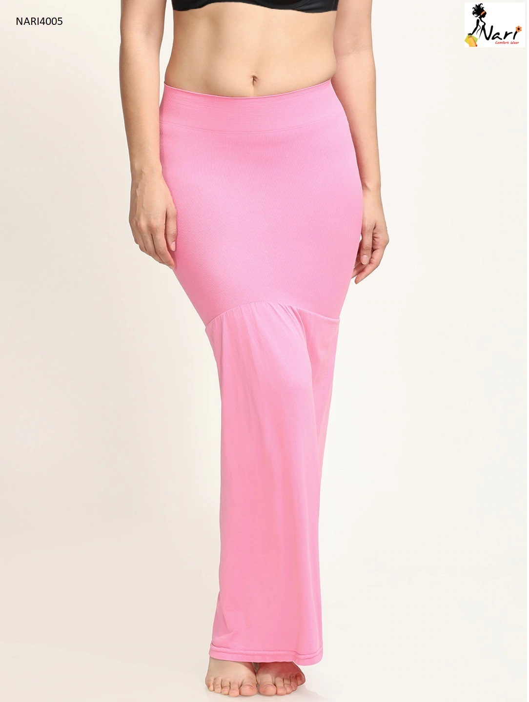 BHHROOM Women Lycra Cotton Flare Saree Shapewear Underskirt Fishcut  Petticoat Baby Pink at  Women's Clothing store