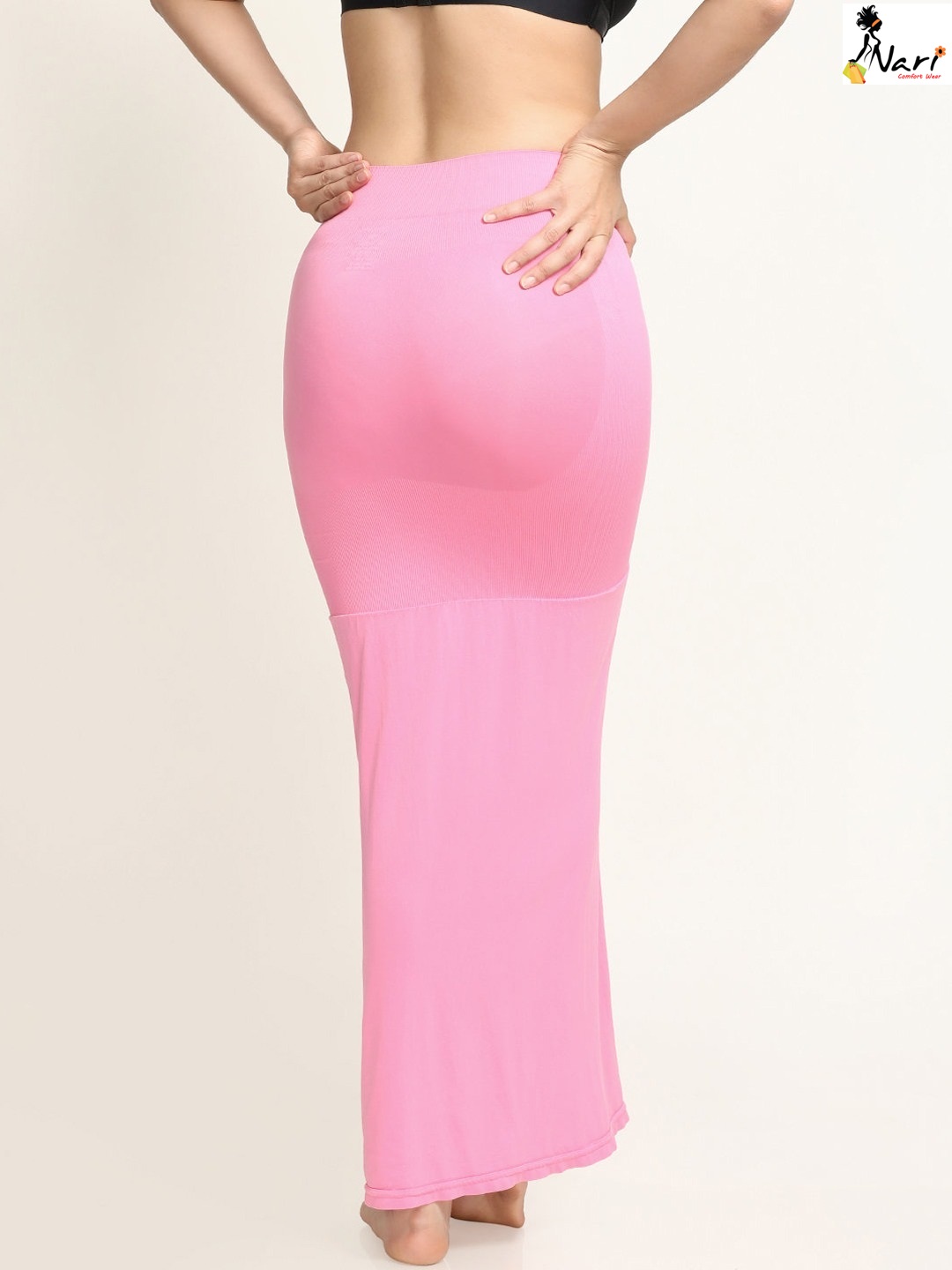 Buy DIAMOUND NX Super Soft Lycra Microfiber Saree Shapewear Petticoat for  Women/Saree Shaper/Saree Shapewear for Women(Pink) (XL) at
