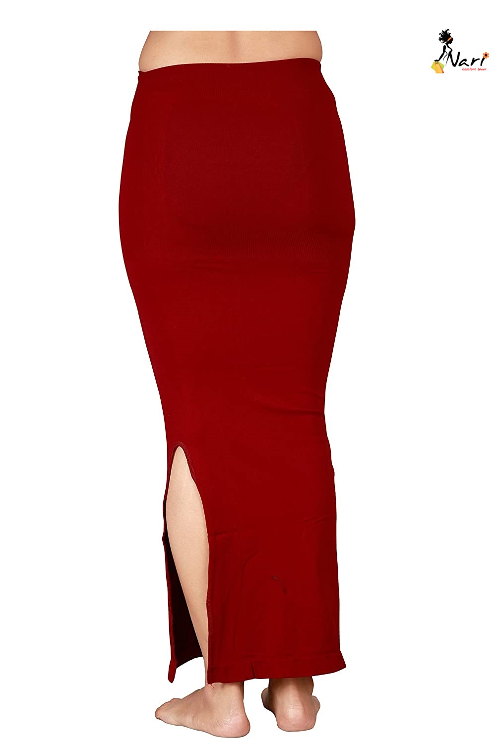 Saree Shapewear Petticoat for Women 4008 Saree Shaper Maroon - Nari