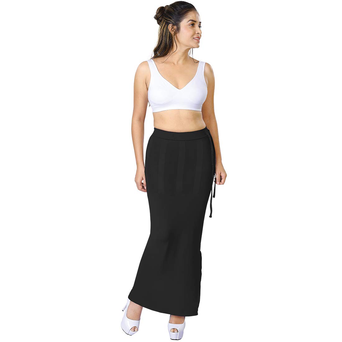 Dermawear Saree Shaper Petticoat SS-406 Black – Nari Comfort Wear