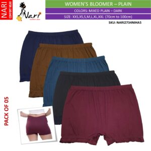 Women’s Plain Bloomer Pack of 05 – Nari 2734