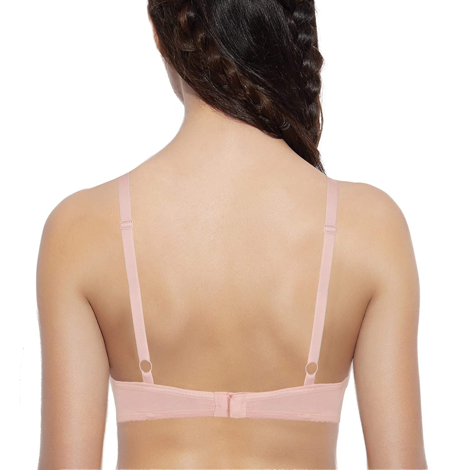Buy Enamor A039 Perfect Coverage Stretch Cotton T-Shirt Bra - Padded,  Wirefree & Medium Coverage at