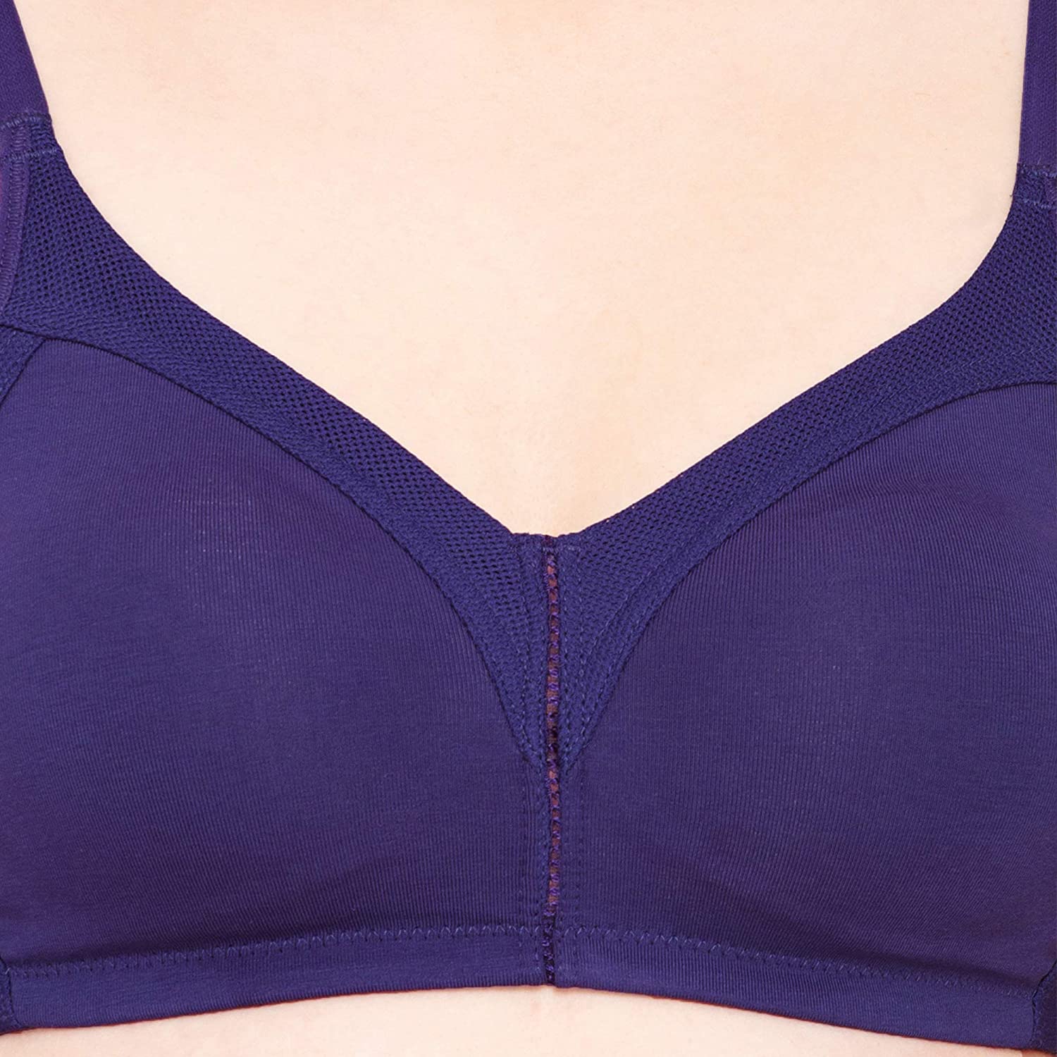 Buy Amour Secret Padded Non-Wired Medium Coverage Push-Up Bra - Sky Blue at  Rs.780 online